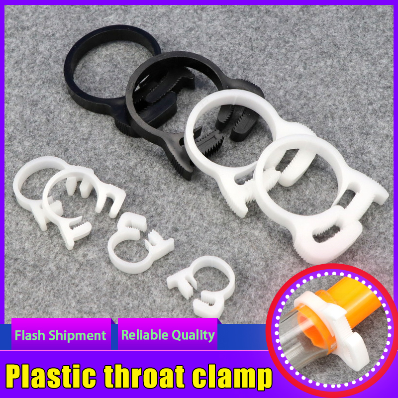 Plastic Pipe Clip - Plastic pipe clamp plastic throat clamp