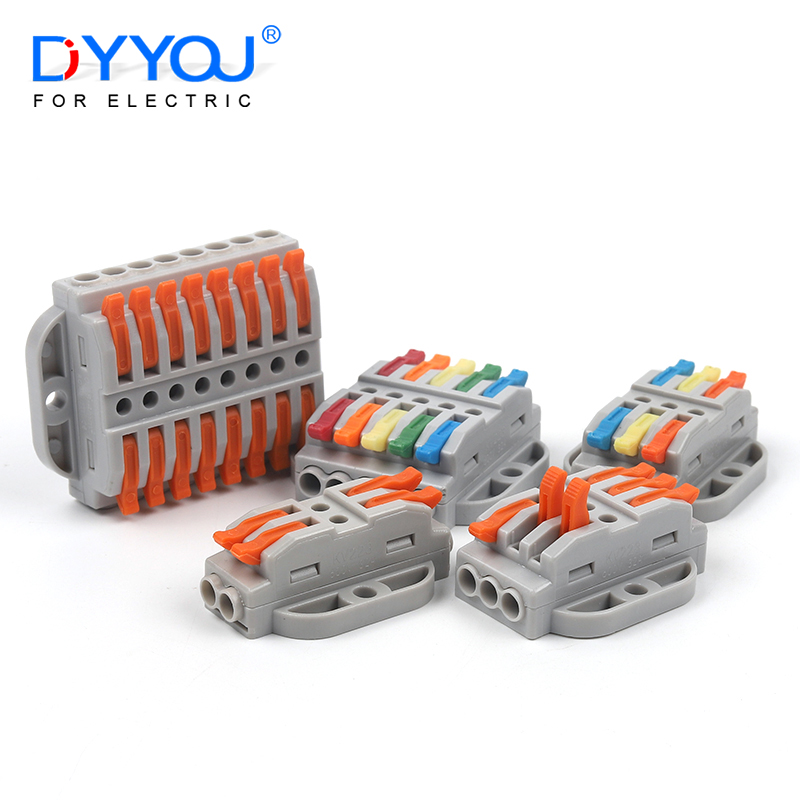 Push Fit Connector - Quick Butt Lever Crimp Terminals Wire