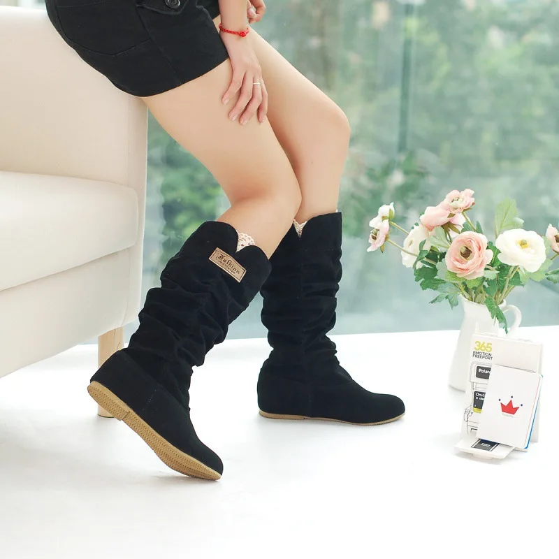 2026 New Mid-tube Snow Boots H - مراجعة Pipe Bending Spring وسعره