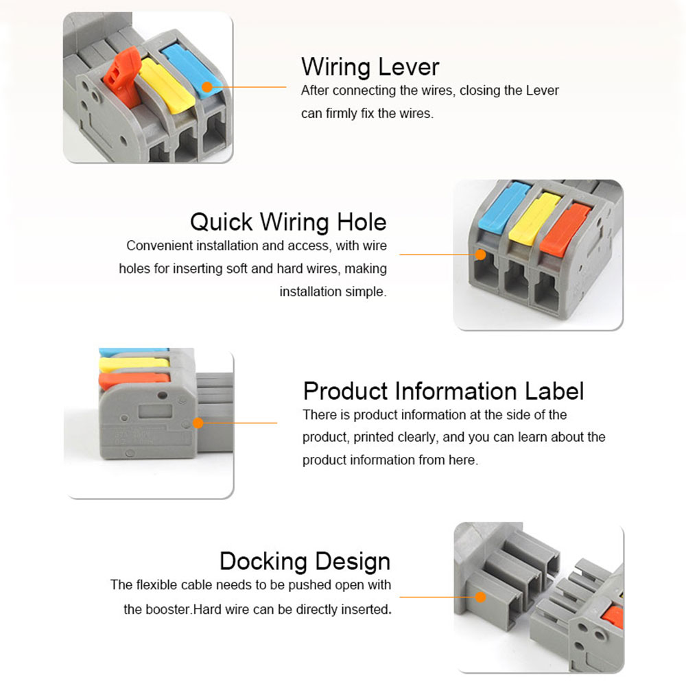 5Pcs DF-2604D Mini Docking Qui - مراجعة Push Fit Connector وسعره
