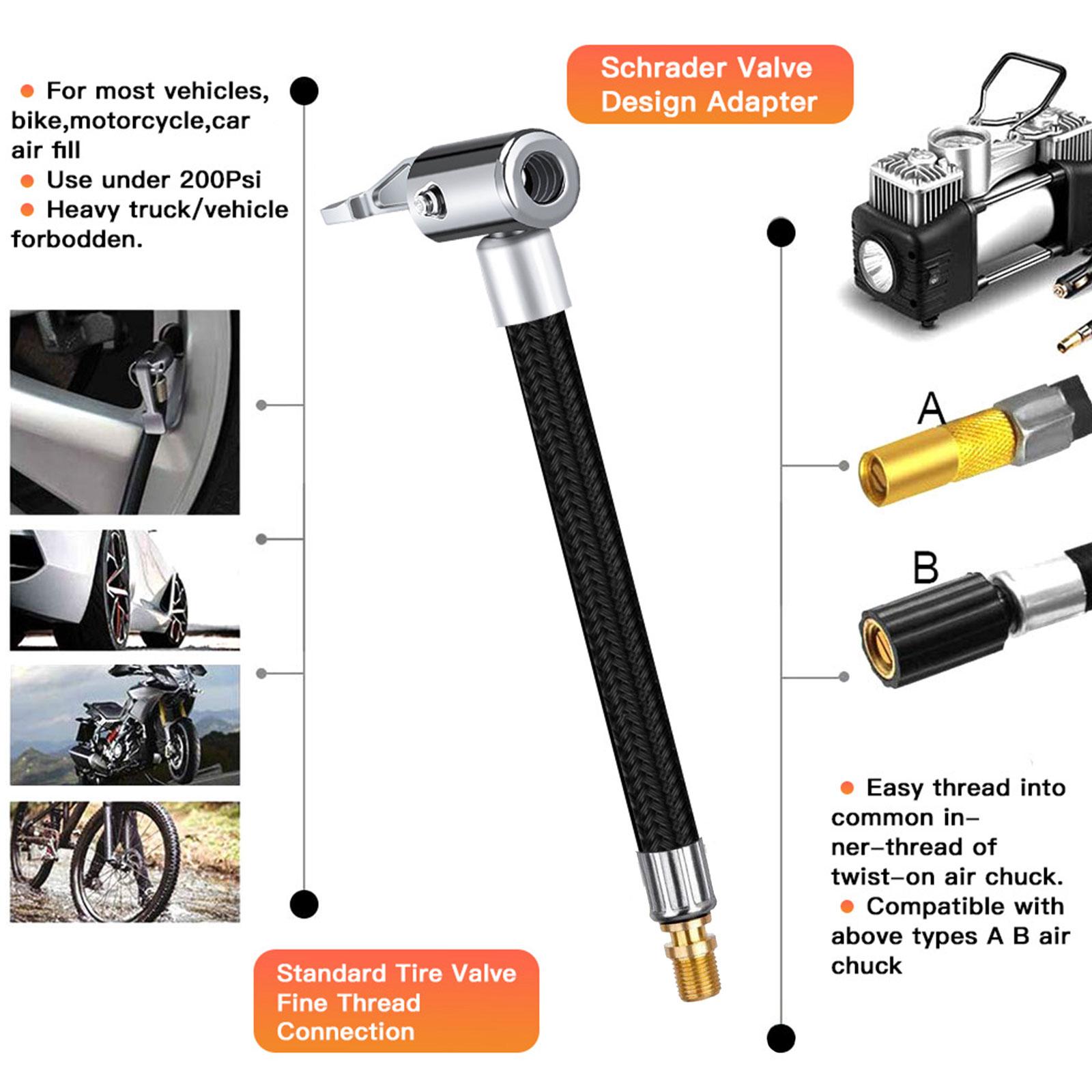 Flexible Steel Tire Valve Conn - مراجعة Flexible Hose Braided وسعره