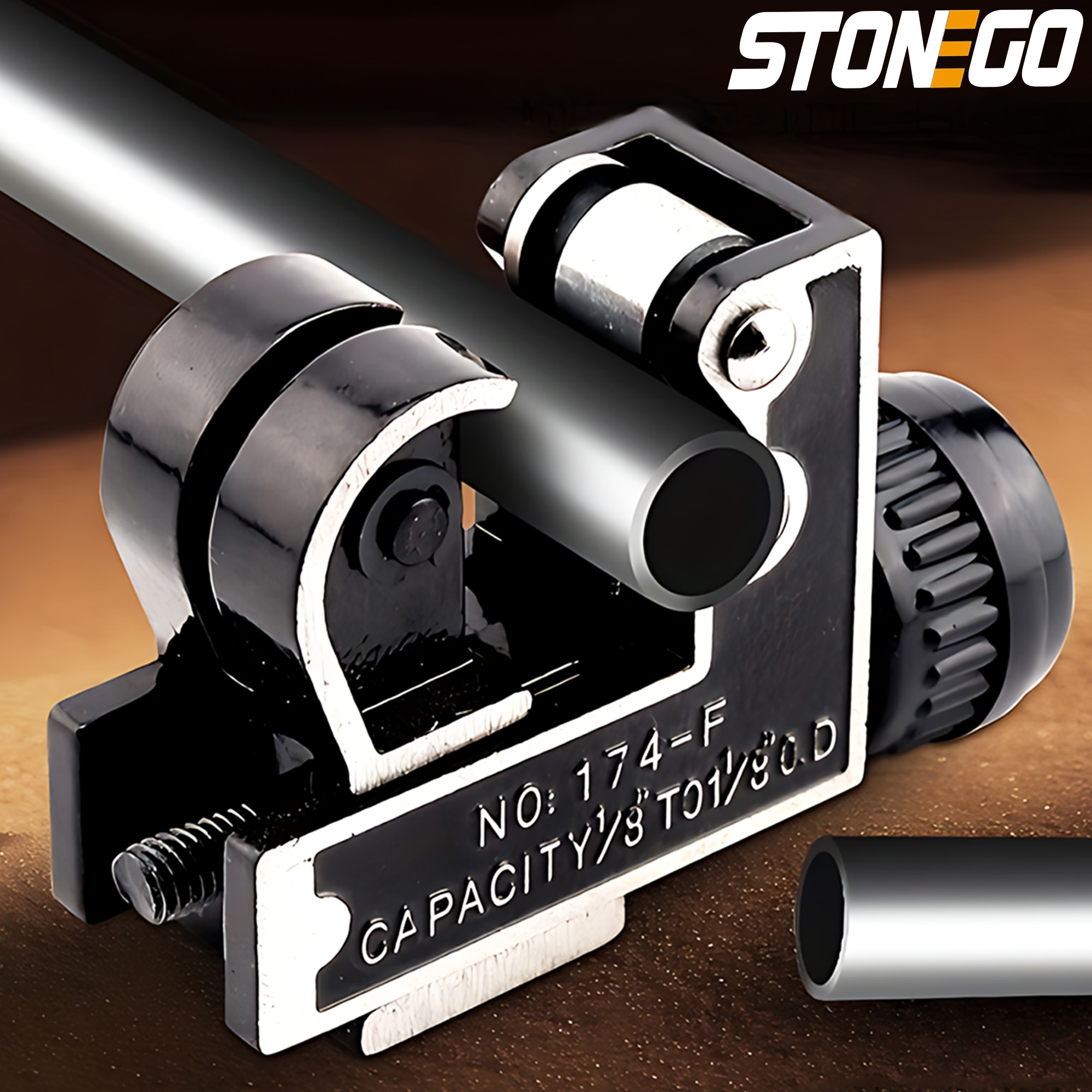 STONEGO Micro Manual Copper Tu - مراجعة Pipe Cutter Ratchet وسعره