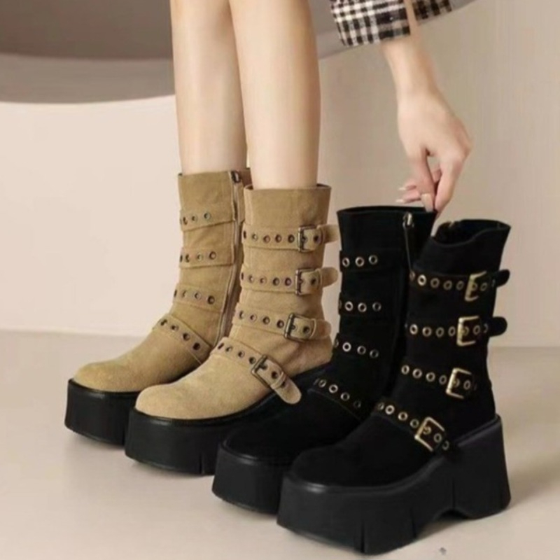 Super High Heel Retro Mid-Tube - مراجعة Pipe Bending Spring وسعره
