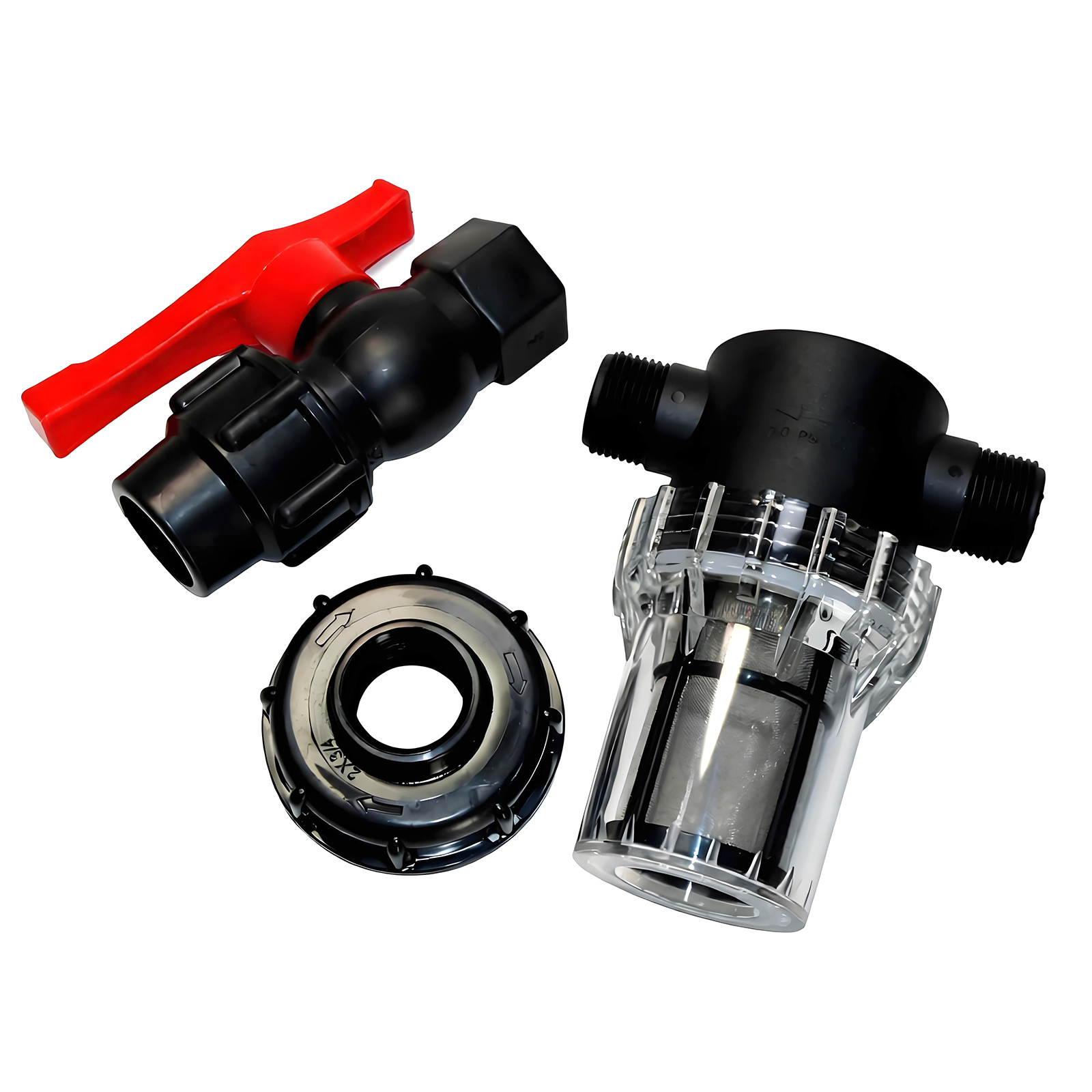 3Pcs Kit IBC water tank filter - مراجعة Float Ball Valve وسعره
