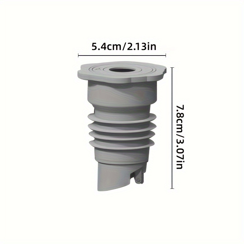 1PC Silicone Floor Drain Seal  - مراجعة Drain Pipe Clip وسعره