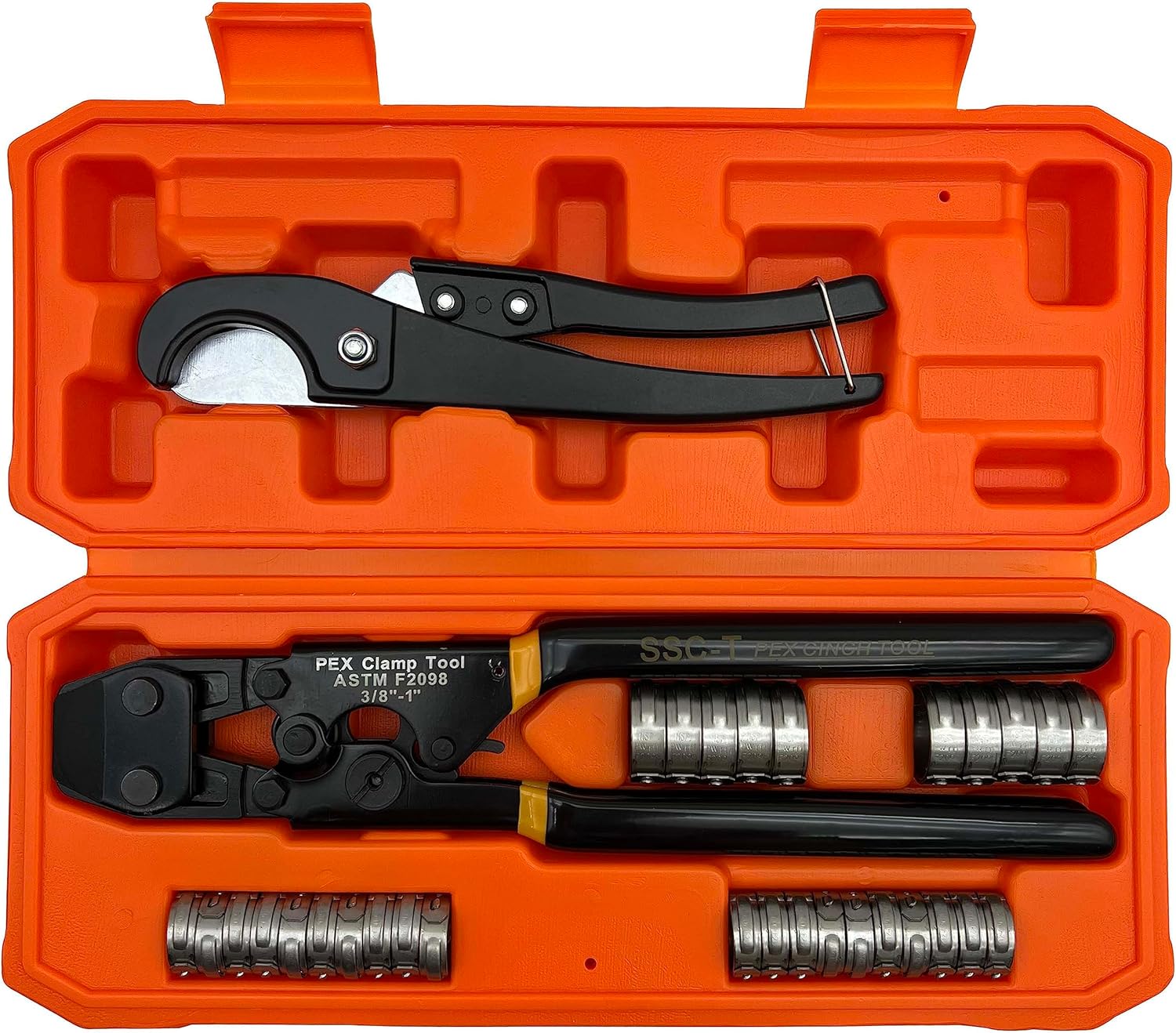 PEX Pipe Clamp Crimping Tool w - مراجعة Pipe Cutter Ratchet وسعره