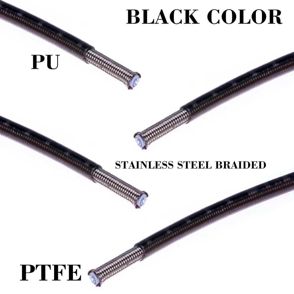 AN3 Motorcycle PTFE Brake Line - مراجعة Flexible Hose Braided وسعره