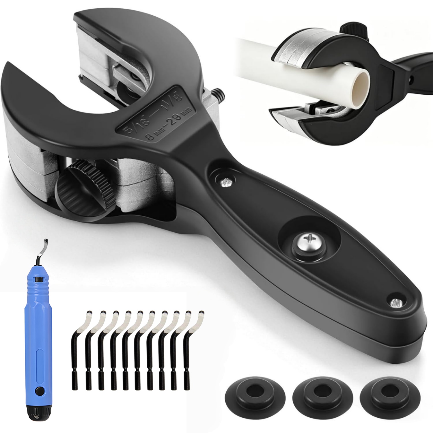 Pipe Cutter Set Ratchet Tubing - مراجعة Pipe Cutter Ratchet وسعره
