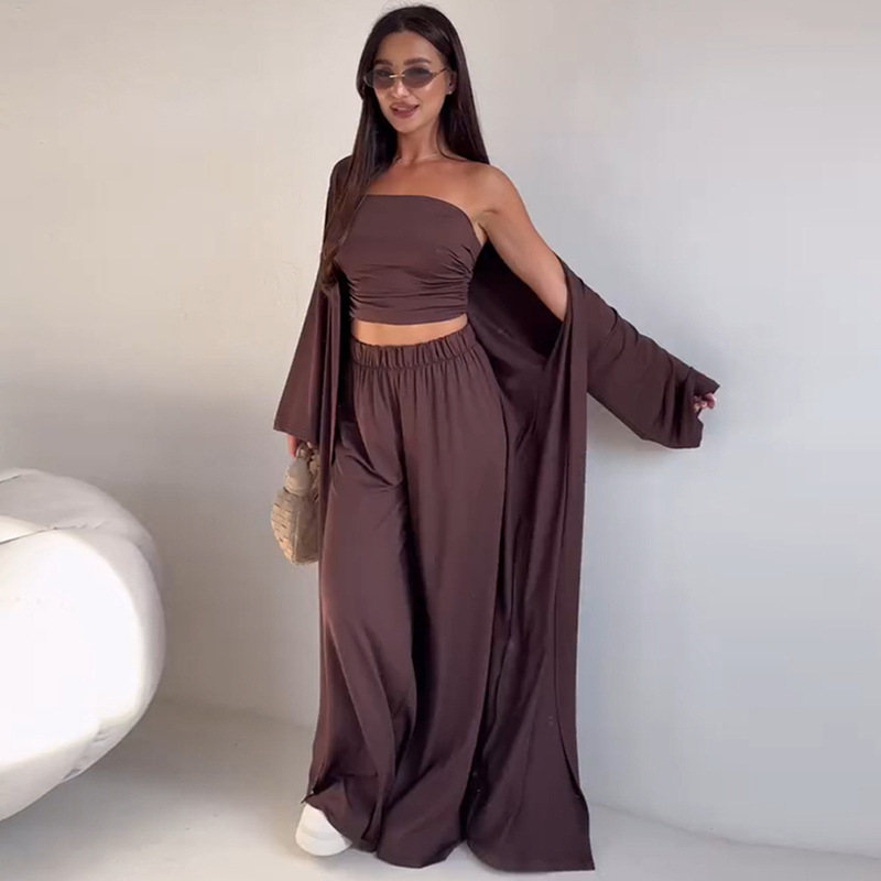 Pants Sets Women Solid Color L - مراجعة Pipe Bending Spring وسعره