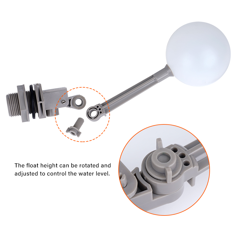 DN20/DN25 Adjustable Auto Fill - مراجعة Float Ball Valve وسعره