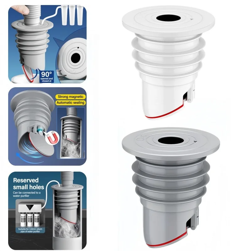 Silicone Sink Stopper Sewer Pi - مراجعة Drain Pipe Clip وسعره