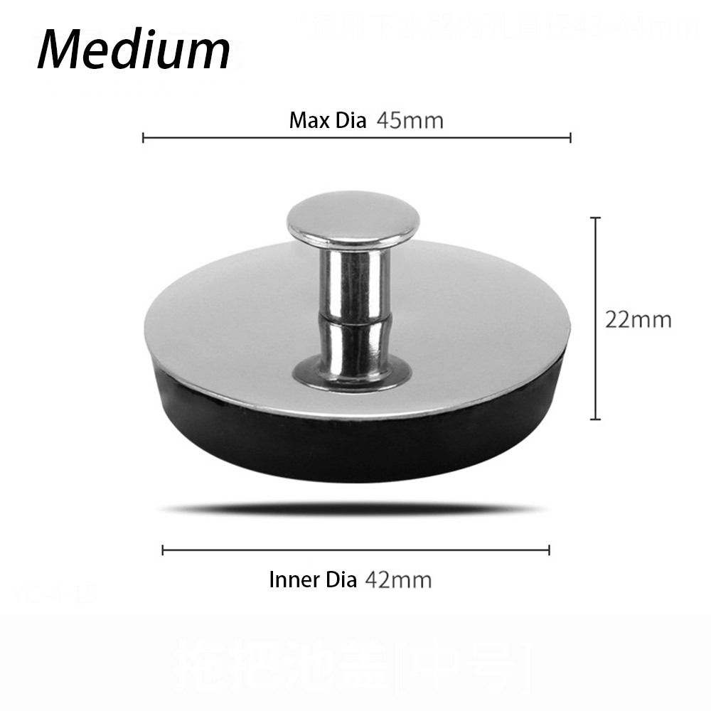 1Pcs Stainless Steel Bath Plug - مراجعة Drain Pipe Clip وسعره