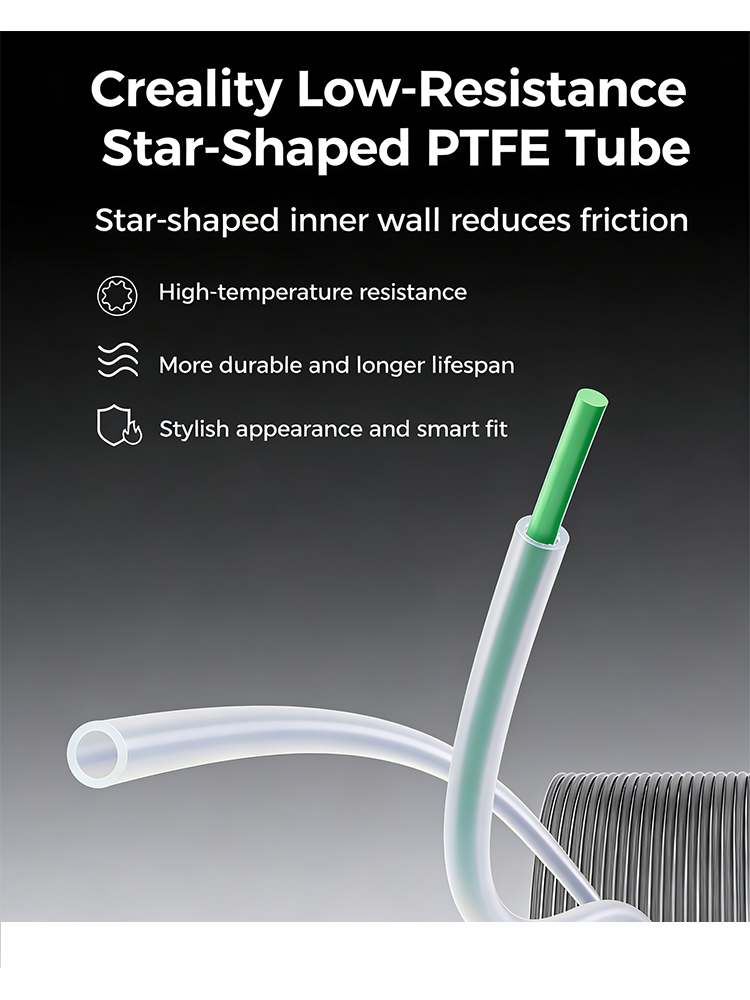 Creality Low-Resistance Star S - مراجعة Ptfe Tape Thread وسعره