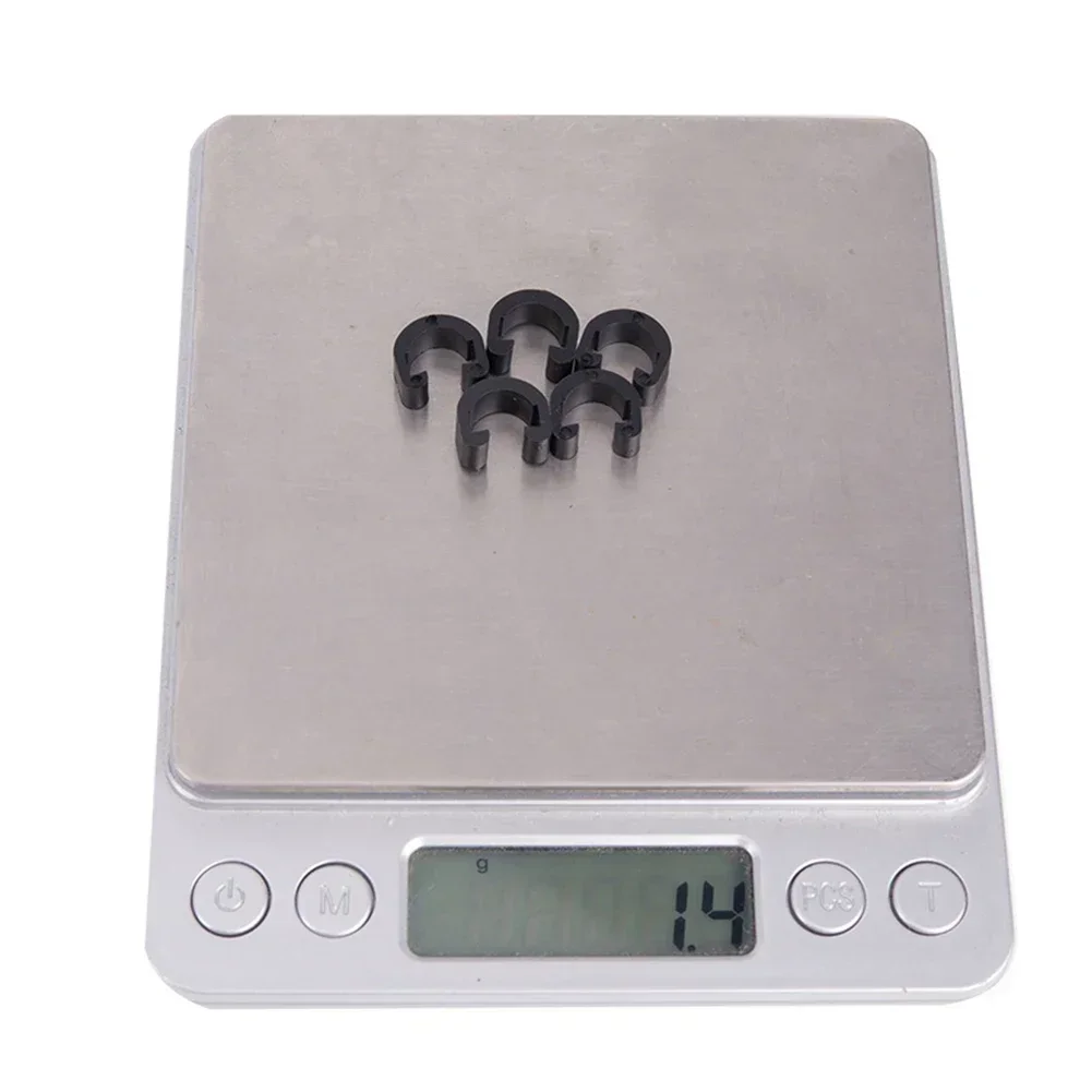 10pcs Bicycle C-Clips Buckle B - مراجعة Plastic Pipe Clip وسعره