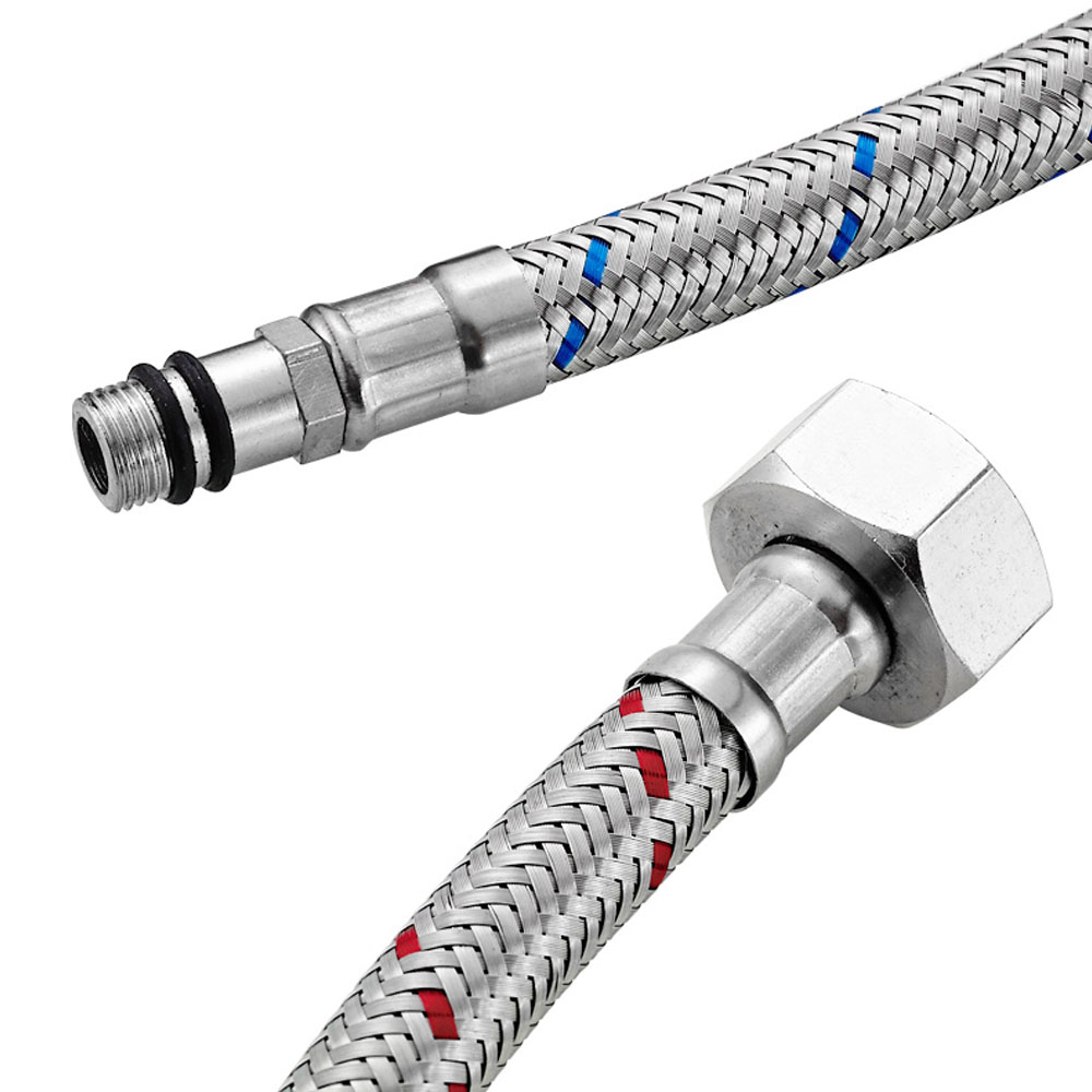 G1/2 G3/8 G9/16 50cm 1 pair St - مراجعة Flexible Hose Braided وسعره