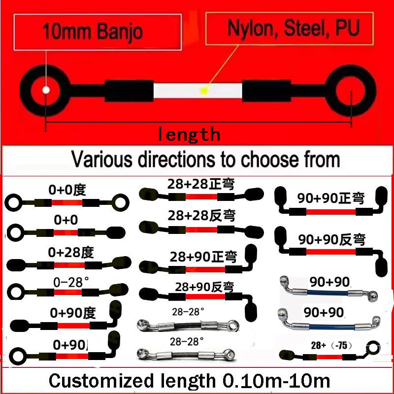 AN3 Moto Hydraulic Stainless S - مراجعة Ptfe Tape Thread وسعره