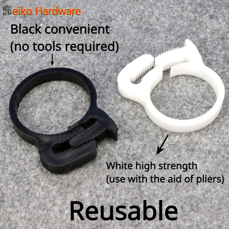 Plastic pipe clamp plastic thr - مراجعة Plastic Pipe Clip وسعره
