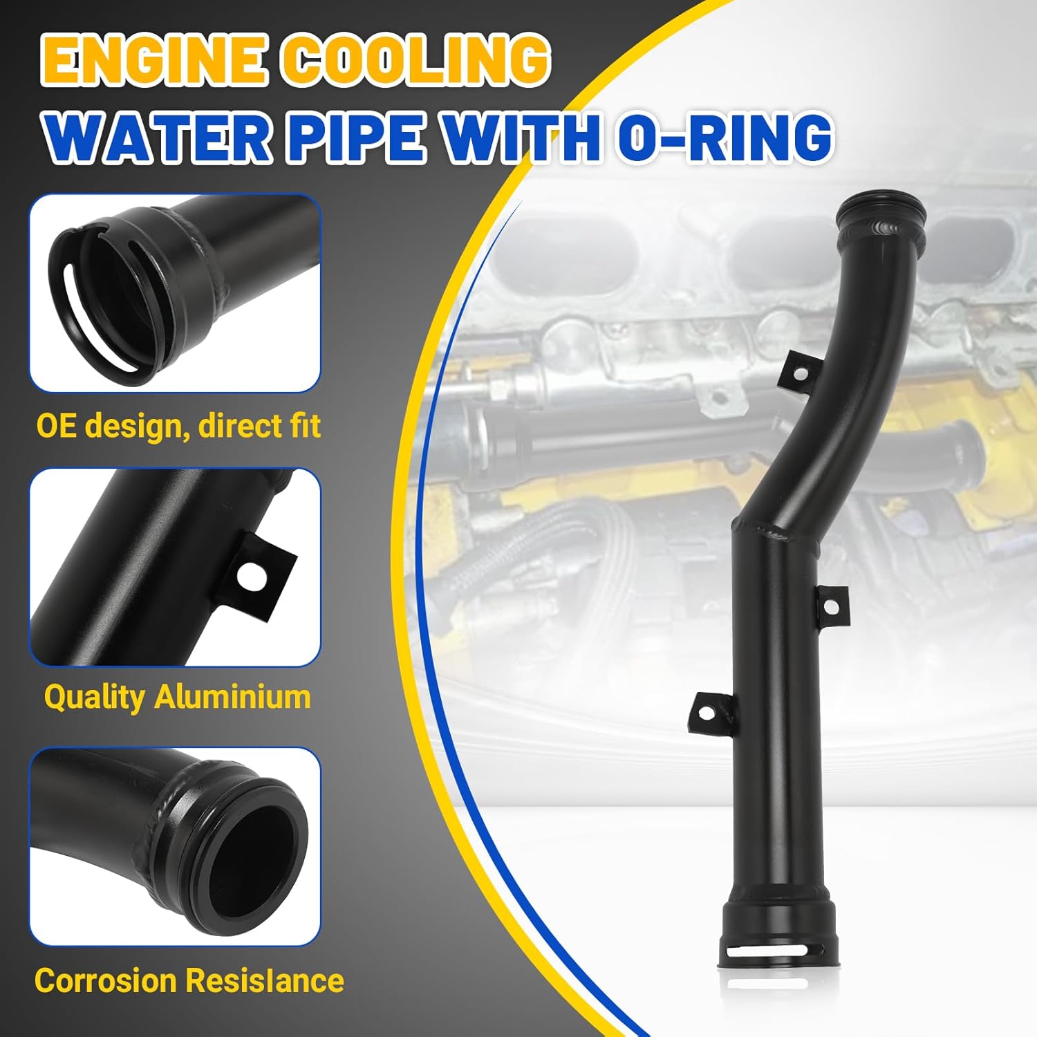 Car Engine Coolant Water Pump  - مراجعة Plastic Pipe Clip وسعره