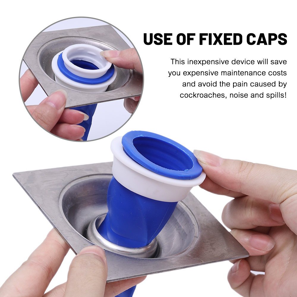 Floor Drain Anti Odor Smell Si - مراجعة Drain Pipe Clip وسعره