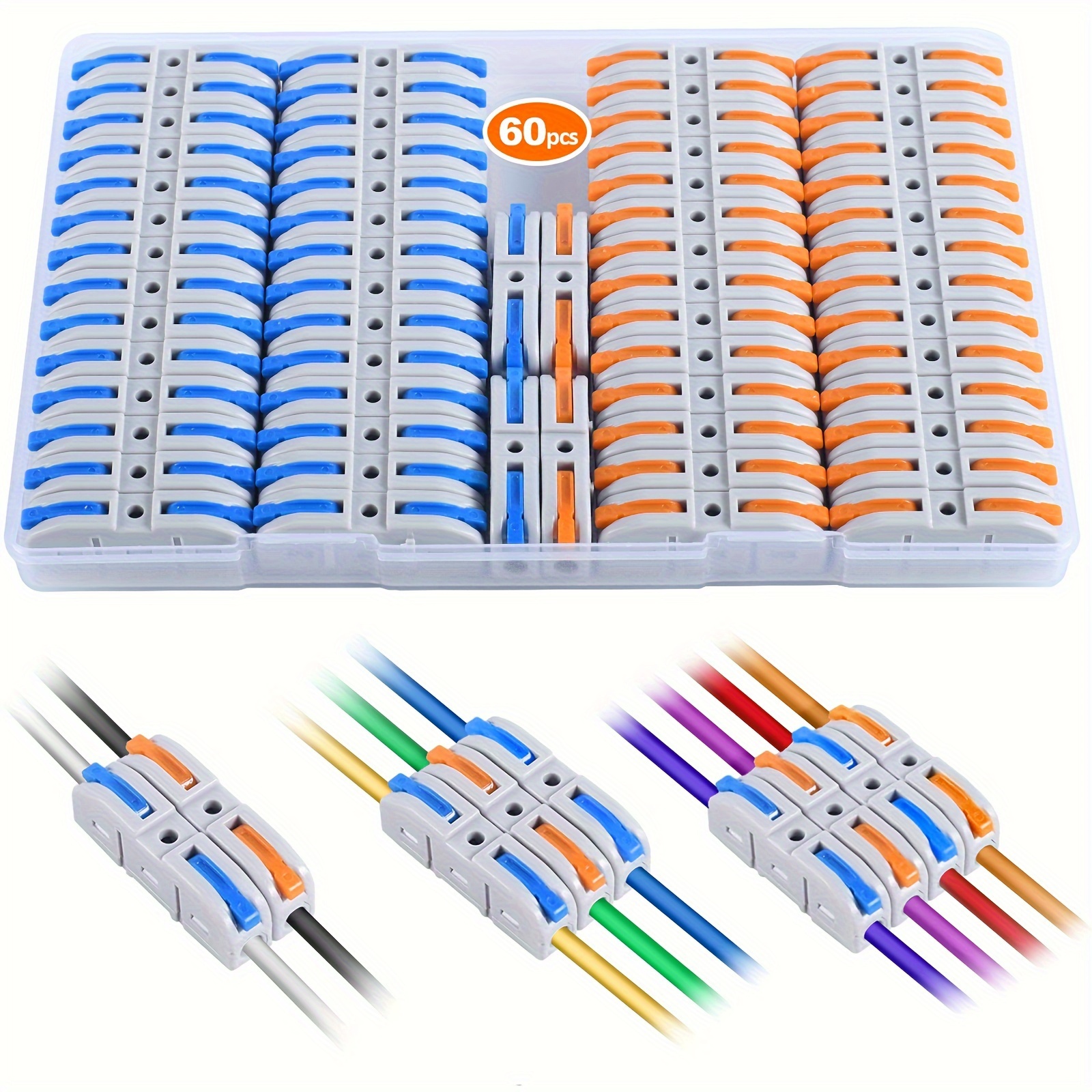 Lever Wire Connectors, 10pcs/6 - مراجعة Push Fit Connector وسعره