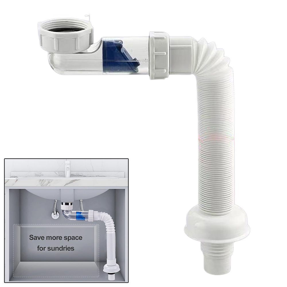 Flexible Siphon  Drain Hose G1 - مراجعة Flexible Hose Braided وسعره