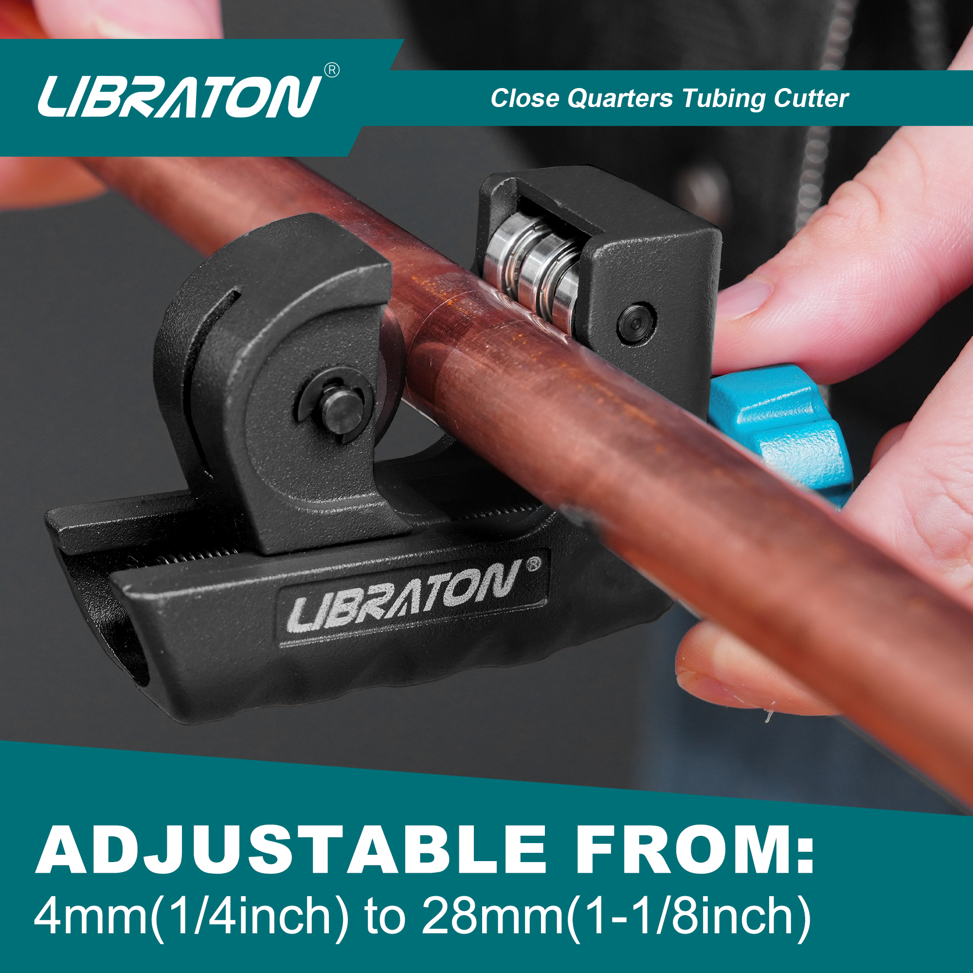 Libraton Tubing Cutter 4mm to  - مراجعة Pipe Cutter Ratchet وسعره