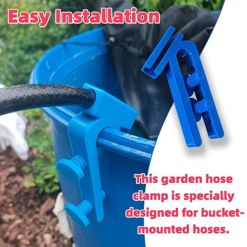 Adjustable Garden Hose Clamp P - مراجعة Plastic Pipe Clip وسعره