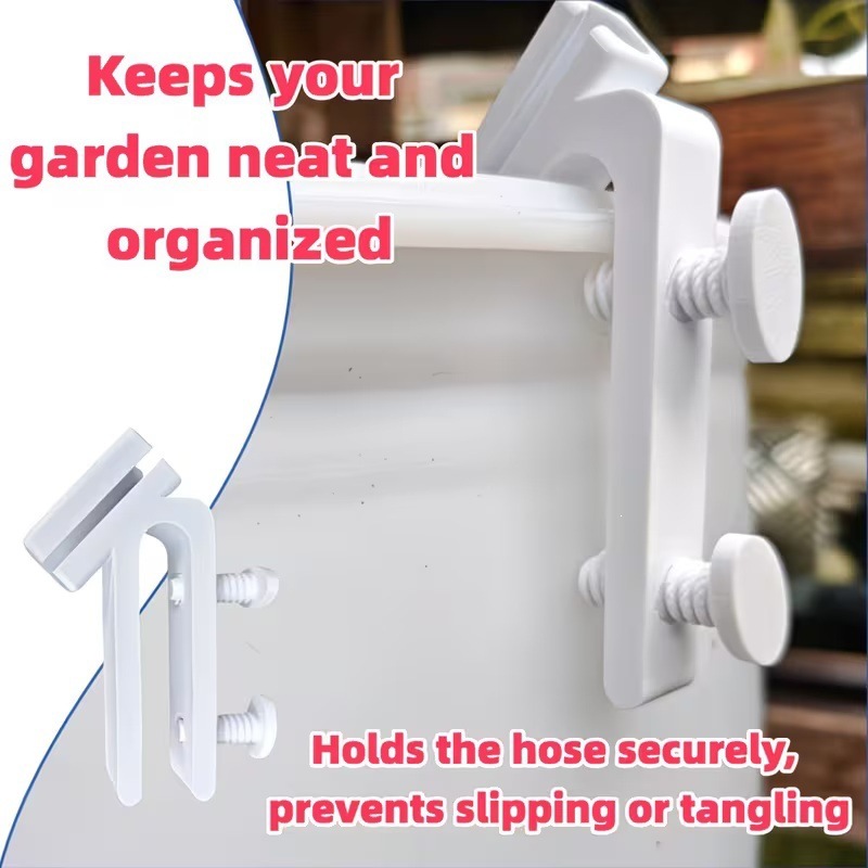 Adjustable Garden Hose Clamp P - مراجعة Plastic Pipe Clip وسعره