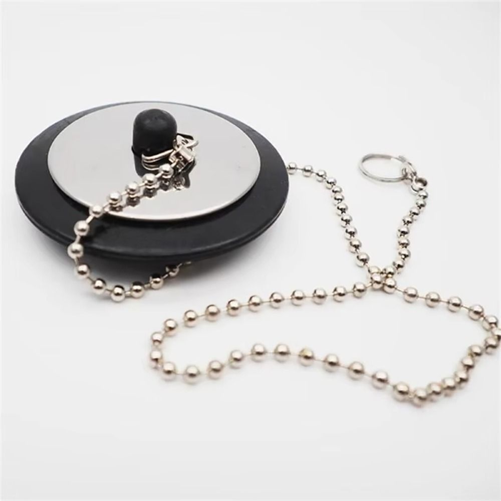 1Pcs Durable Rubber Tub Stoppe - مراجعة Drain Pipe Clip وسعره