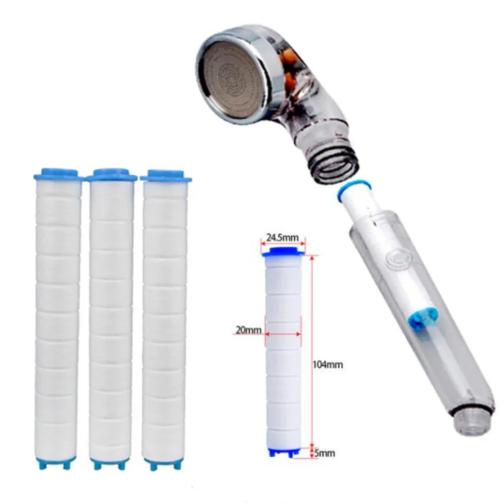 2pcs Round PP Cotton Filter ca - مراجعة Shower Valve Cartridge وسعره