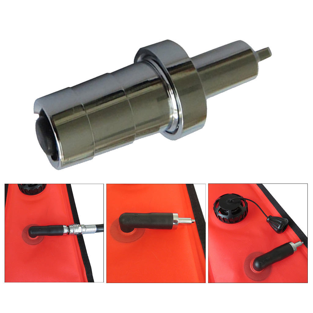 Scuba Diving Surface Marker Bu - مراجعة Float Ball Valve وسعره