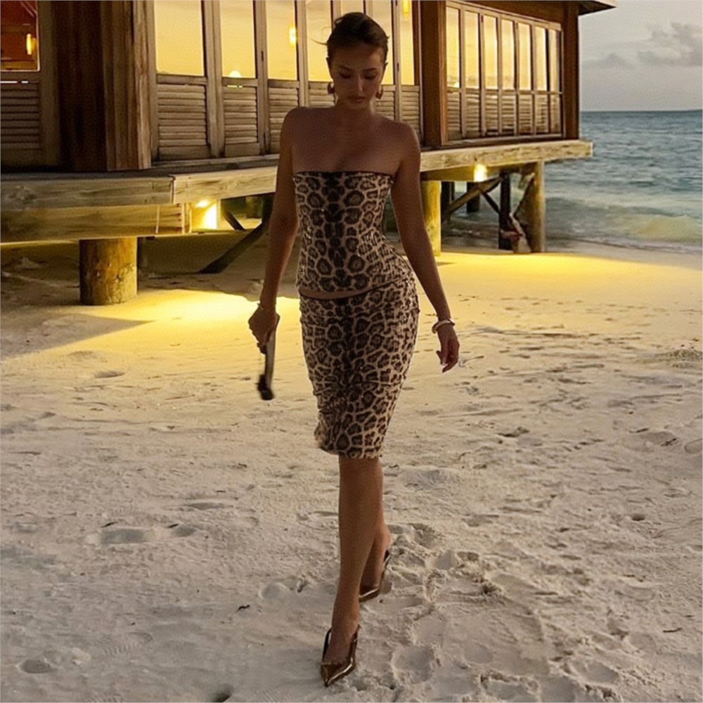 Woman 2 Piece Set Outfit Sexy  - مراجعة Pipe Bending Spring وسعره