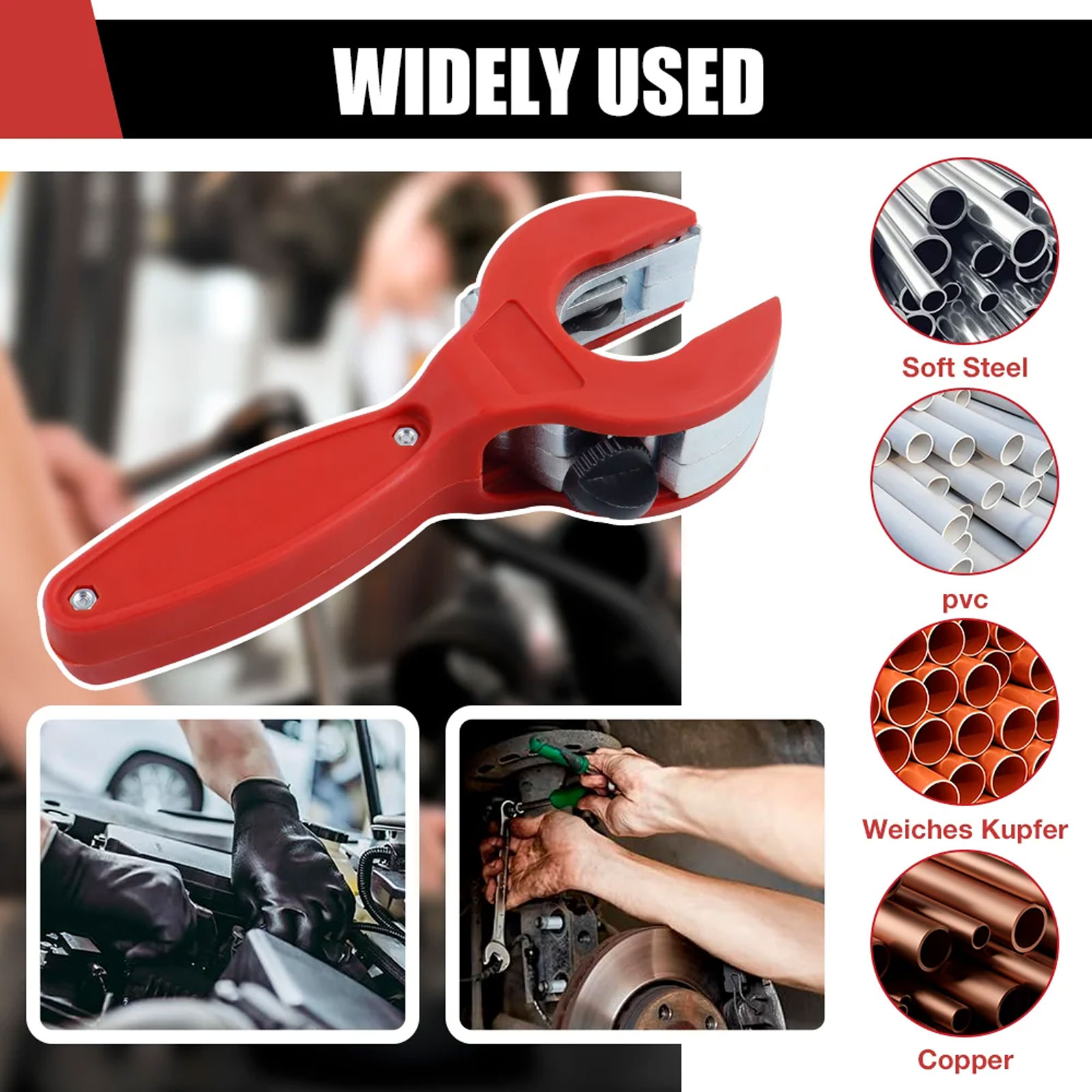 Ratcheting Tubing Cutter Air C - مراجعة Pipe Cutter Ratchet وسعره