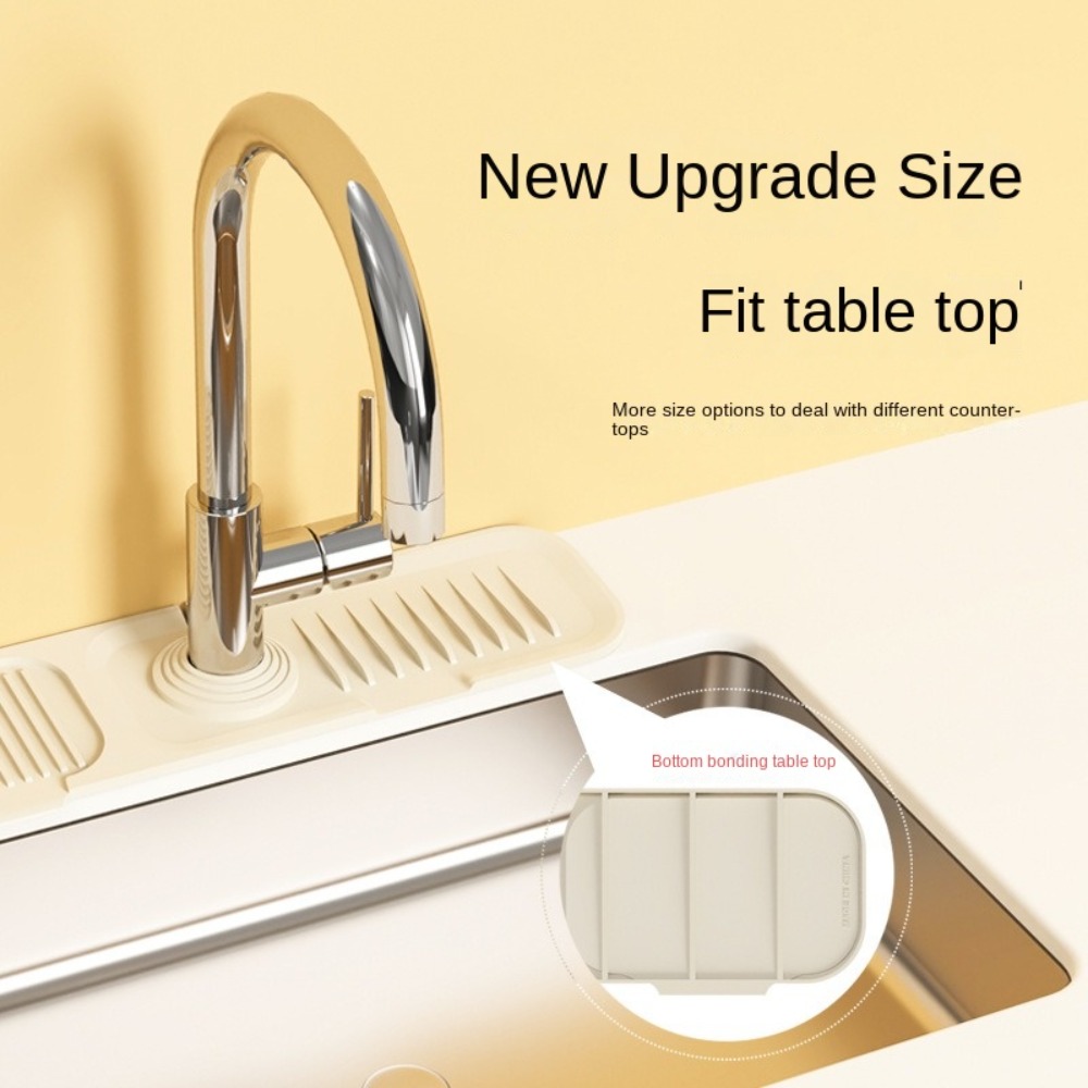 Portable Silicone Faucet Mat 3 - مراجعة Silicone Tap Washer وسعره