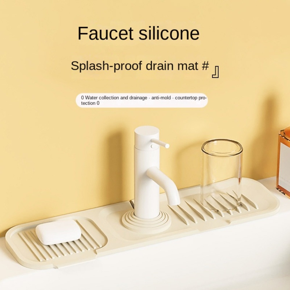 Portable Silicone Faucet Mat 3 - مراجعة Silicone Tap Washer وسعره