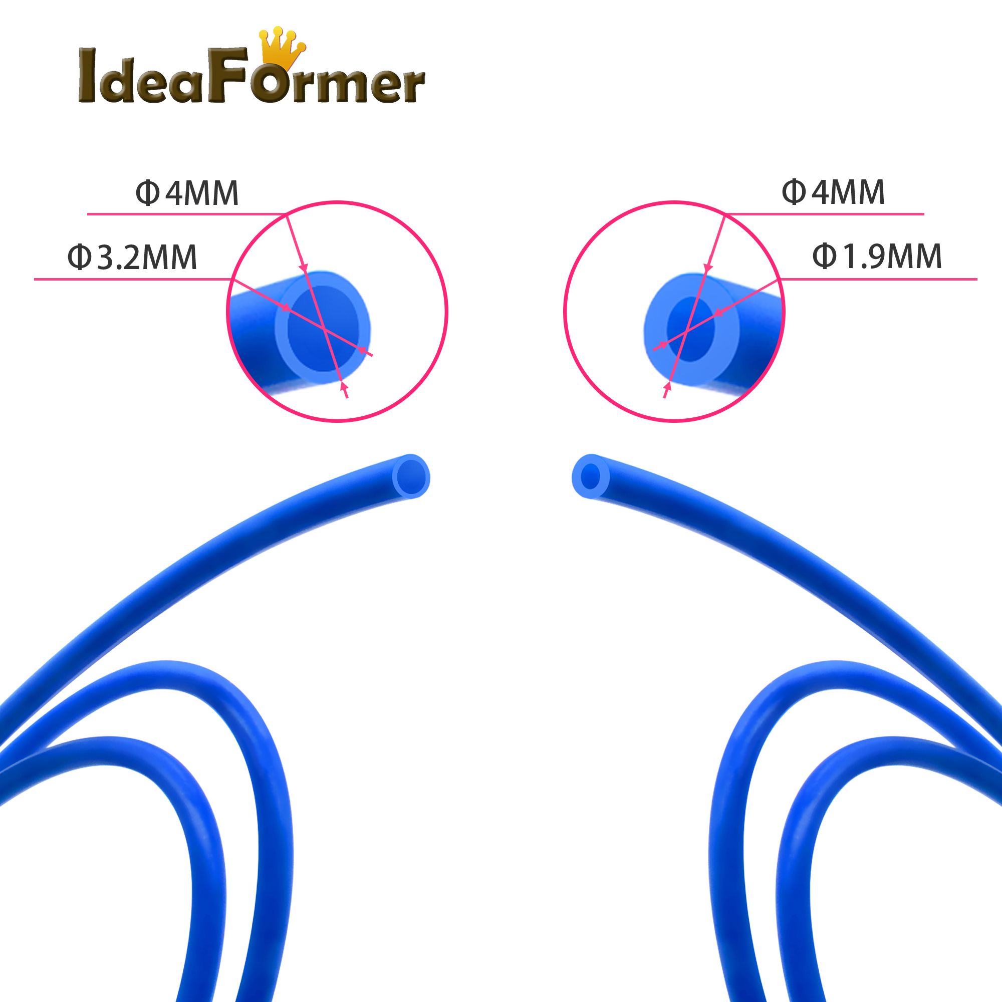 IdeaFormer 1/2/5M PTFE Tube Pi - مراجعة Ptfe Tape Thread وسعره